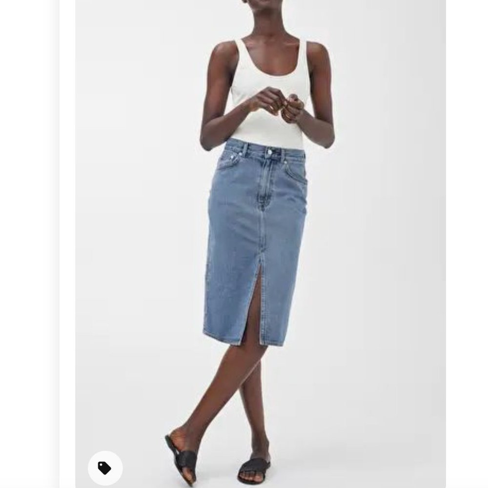 ARKET Denim Skirt